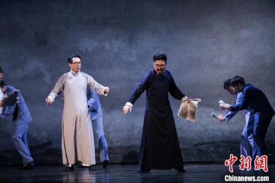 舞劇《朱自清》在新清華學堂上演 清華大學供圖