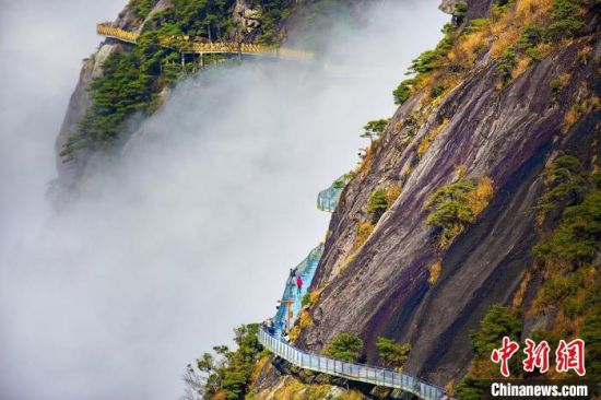 3月27日晚，联合国教科文组织宣布，江西武功山成功入选世界地质公园。武功山世界地质公园供图